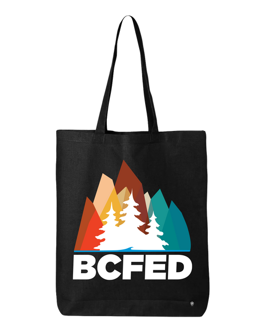 Black BCFED Logo Tote Bag